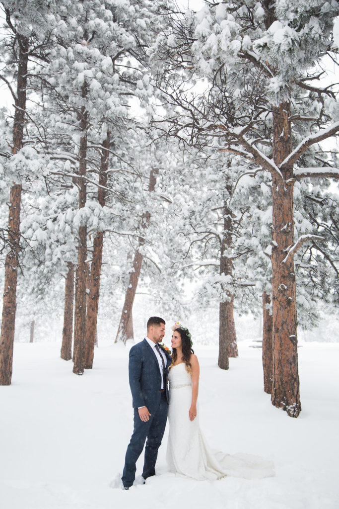 Colorado Winter wedding